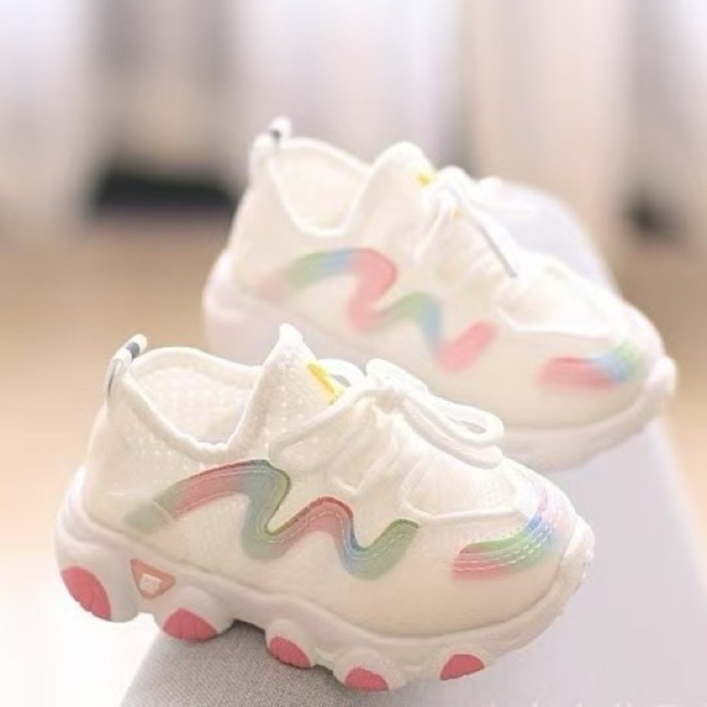 Colorful Kids Sneakers (new in box!)